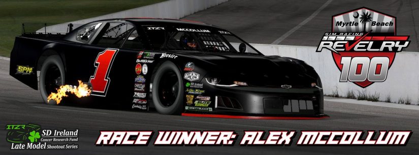Alex McCollum wins Revelry Racing 100 for second straight victory