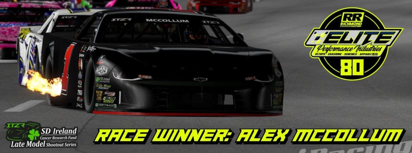 Alex McCollum grabs the win in the Elite Performance Industries 80 at Richmond Raceway!